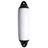 Pare-battage cylindrique blanc / 2 anneaux noirs Ø210 x L620mm