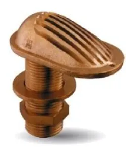 Passe-coque crépine laiton Ø filetage 3/8''