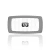 Plafonnier 34 LEDs 12Vdc - L: 135mm - Blanc froid avec interrupteur tactile