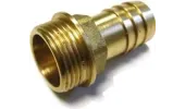 Raccord cannelé mâle laiton 1'' 25mm