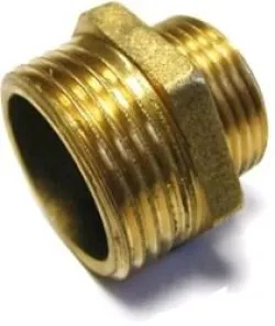 Réduction mâle/mâle laiton 1''1/4 1''