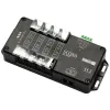 Shunt quadruple 4x50A avec relais inverseur d'alarme, protocole SiCom et alimentation de 6 à 35Vdc