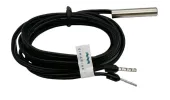 Sonde température NTC 10k 1% avec câble 5m étanche et étui inox pour plage de -13 à 105°C