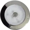 Spot 6 POWERLEDs large 100° + inter - 10-30V - Ø 90mm - IP67