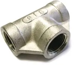 Té femelle inox 1''