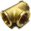 Té femelle laiton 3/8''