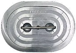 Trappe ovale 19x26-Alu Dormant acier