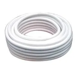 Tuyau renforcé spire acier Ø 38mm blanc