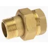 Union mâle/femelle laiton 2''