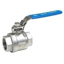 Vanne 1/4 tour Inox PN64 Ø1''1/2