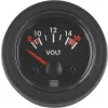 Voltmètre 8-16V Analogique aiguille rouge DIA. 52mm