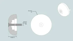 ANODE P/ SAC-SH D513-610 MM
