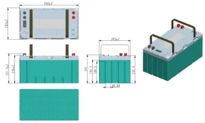 Batterie lithium 12V 300Ah étanche IP67 avec connectivité Bluetooth et CAN