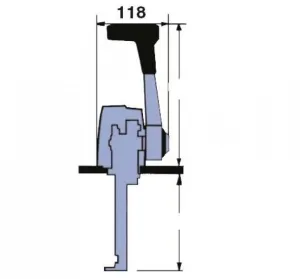 Boitier de commande pupitre