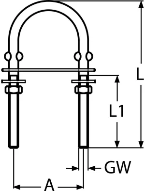 CADENES M5x80mm INOX 304