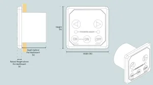 Commande 12/24V pour rétractable S-Link