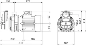 Electropompe AT25 EM4M50 230V M