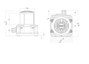 FEU SERIE 60 TOUT HORIZON VERT 360° 115-230V