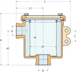 Filtre bronze nickel 2