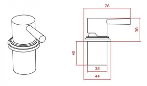 Mitigeur à encastrer