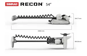 Moteur Electrique Avant Mer Simrad® Recon™ SW 54