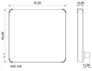 Pack gestion batterie PICO One en saillie SILVER, composé d'un PICO, un shunt 300A, pour une alimentation 6 à 35Vdc