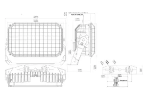 PROJECTEUR  D'ETRAVE BLX D FAISCEAU LARGE