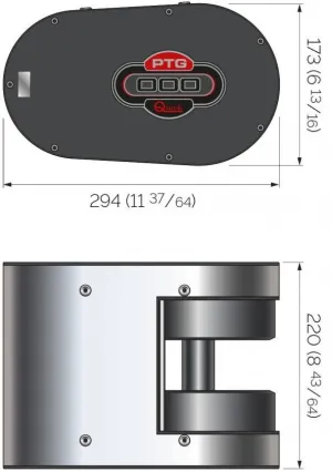 Treuil pour annexes PTG350 150W 12V