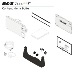 Traceur de carte multifonctions B&G® Zeus® 3S 9