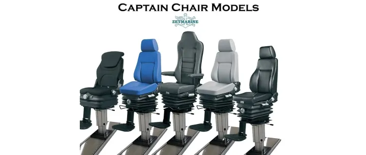 Sièges pilote pour bateaux de travail