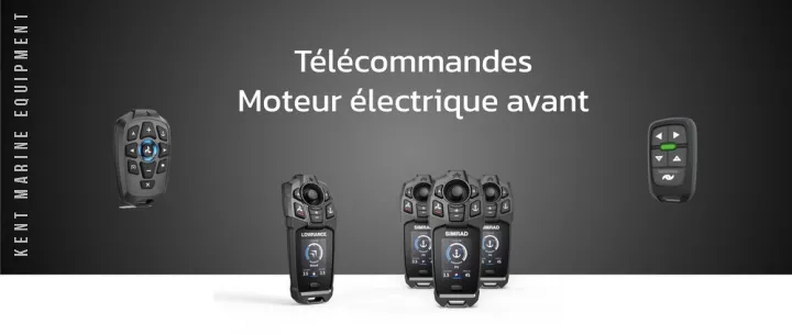 Télécommandes moteur électrique avant 