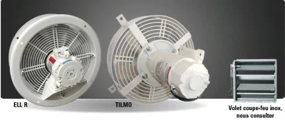 Ventilateurs hélicoïdal